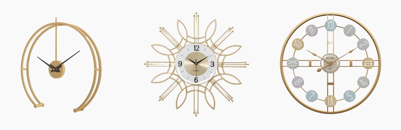 Metal Wall Clocks - MAMOU home decor