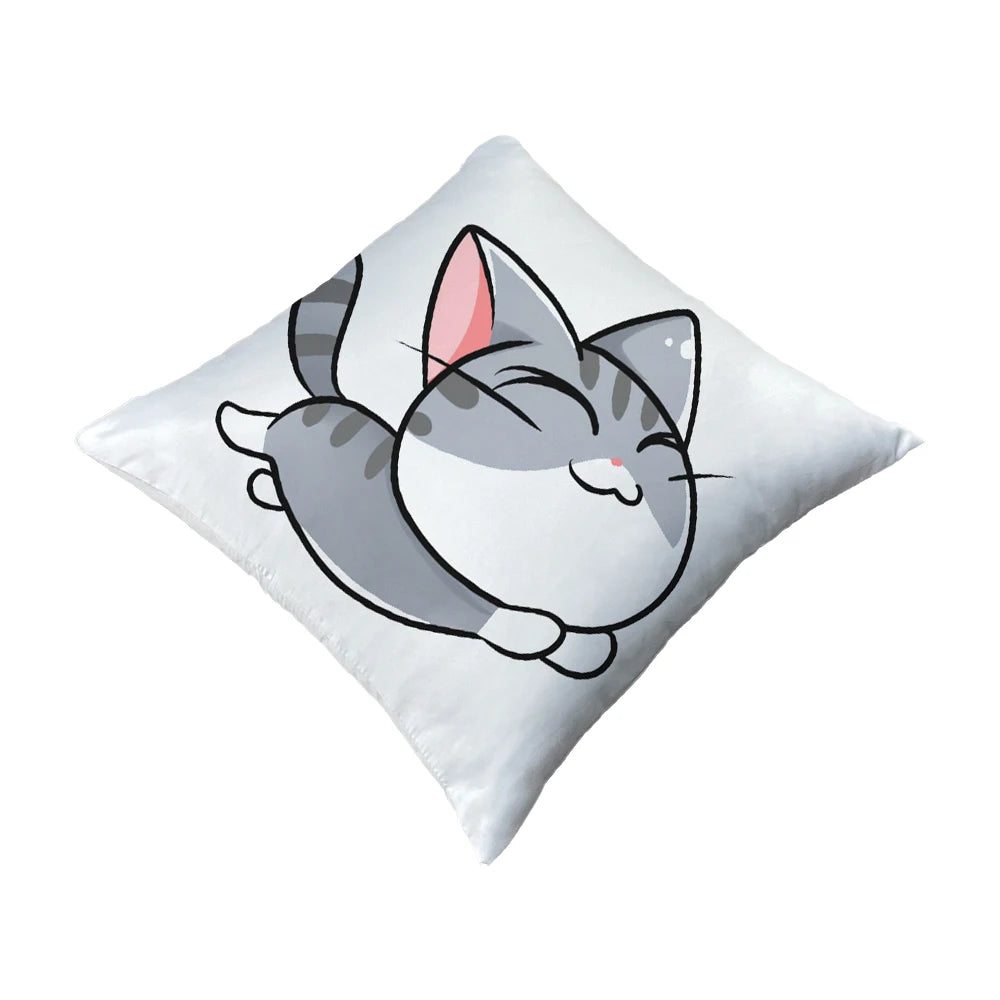 Subbank Wholesale Sublimation Blanks Pillow Case Custom Print Polyester White Satin Pillow Case