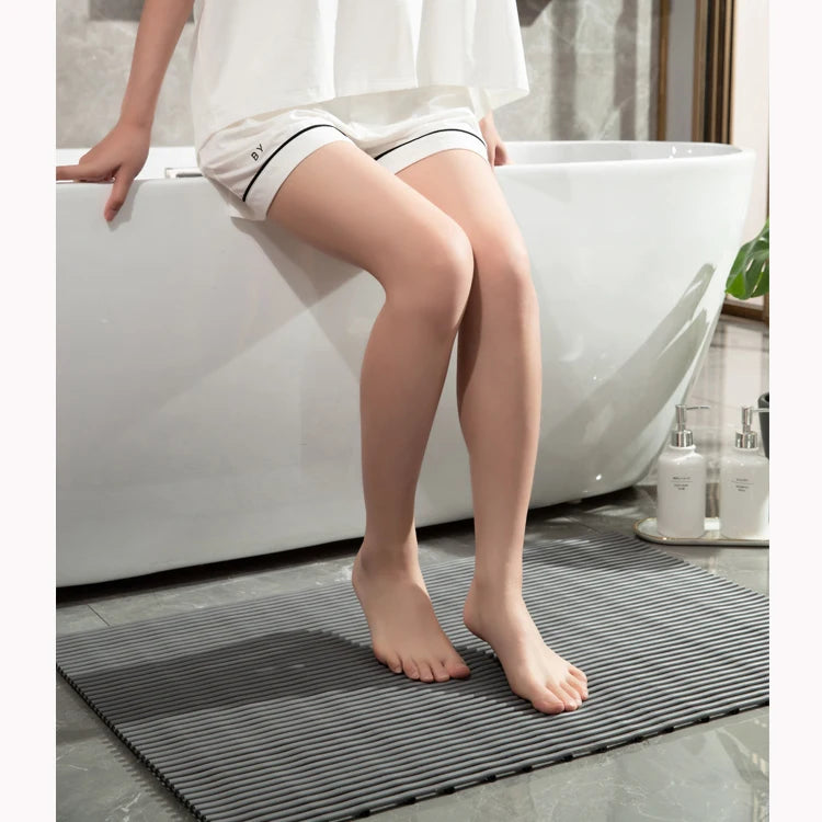 Factory Directly Eco-friendly Durable Non-slip 100%Viny PVC Bath Floor Mat Swimming Pools Drainage Bathroom Shower Mat