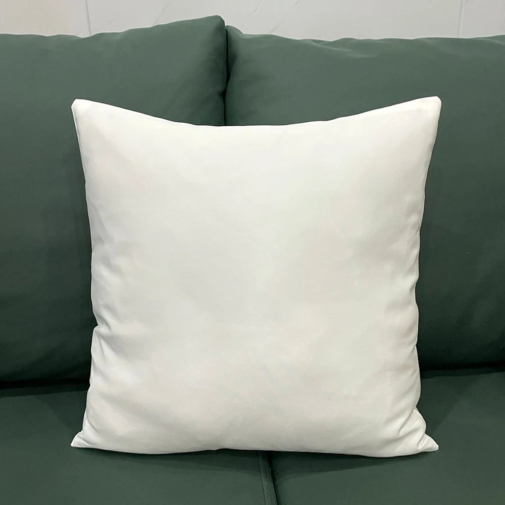 Subbank Wholesale 40*40cm High Quality White Sublimation Blanks Pillow Cases Custom Printed Polyester Pillow Cover