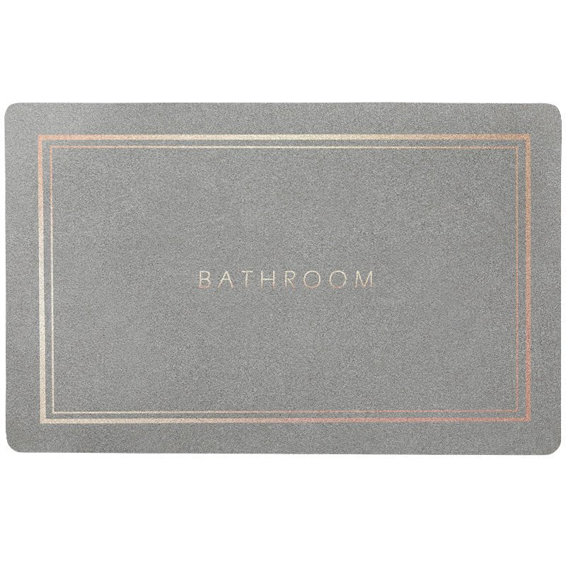Rectangular Diatom Mud Bathroom Mat - MAMOU Home Decor