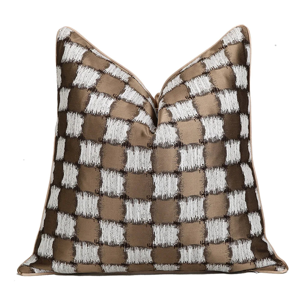 24" 22" 20" 18" Throw Pillow Covers Decorative Luxury Jacquard Pillowcases Square Cushion Covers Cases for Couch Sofa Bedroom