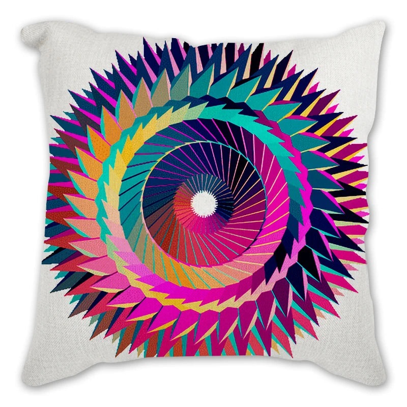 Mandala Art Print Nordic Geometry Cushion Cases Hot Modern Abstract Decorative Pillows Cover Couch Seats Bed Sofa Throw