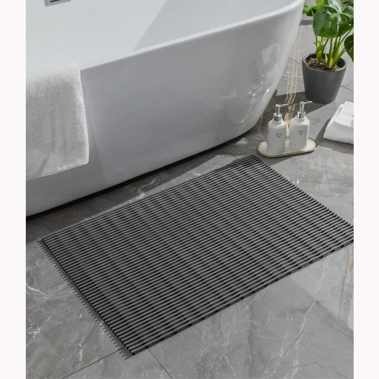 Factory Directly Eco-friendly Durable Non-slip 100%Viny PVC Bath Floor Mat Swimming Pools Drainage Bathroom Shower Mat