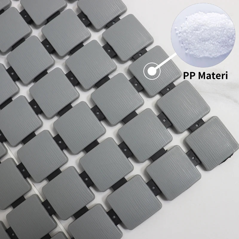 Luxury Floor Anti Slip Shower Bathtub Non-slip TPE PP Rubber Bath Mat for Bathroom