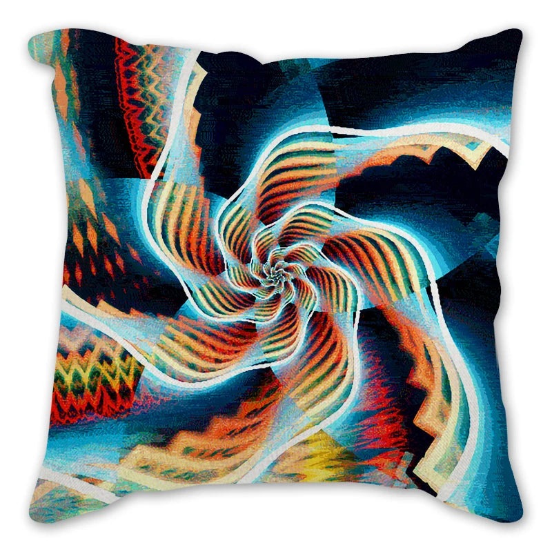 Mandala Art Print Nordic Geometry Cushion Cases Hot Modern Abstract Decorative Pillows Cover Couch Seats Bed Sofa Throw