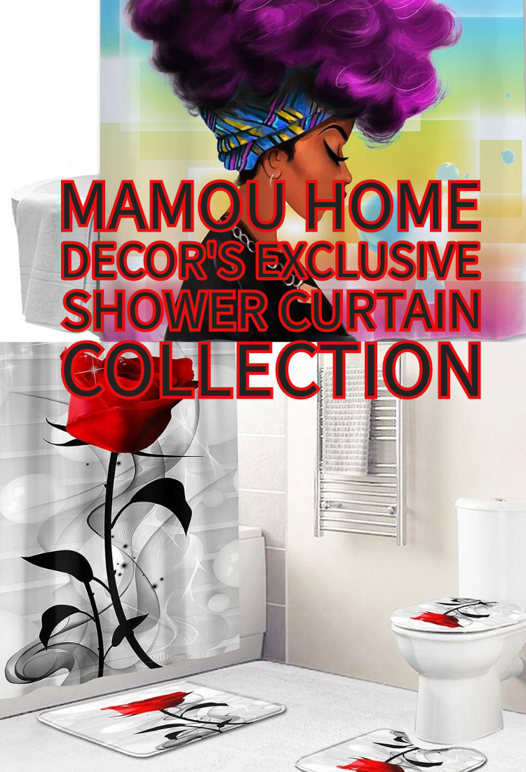MAMOU Home Decor's Exclusive Shower Curtain Collection