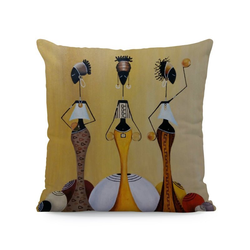 Ethnic Style in Velvet Cushion Cover/45X45cm.