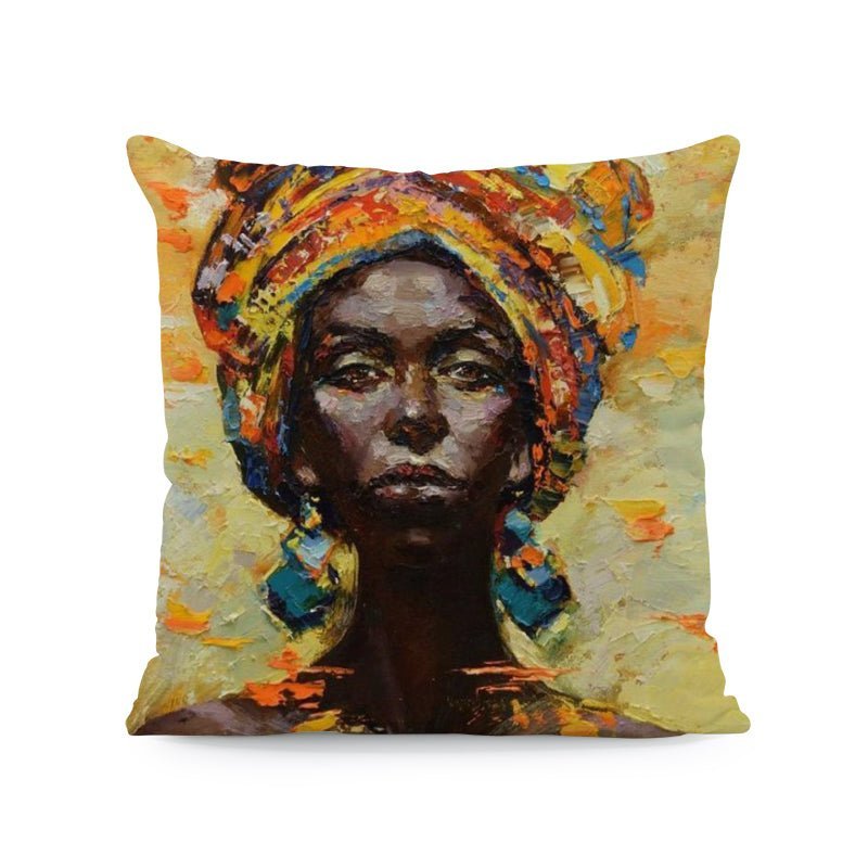 Ethnic Style in Velvet Cushion Cover/45X45cm.