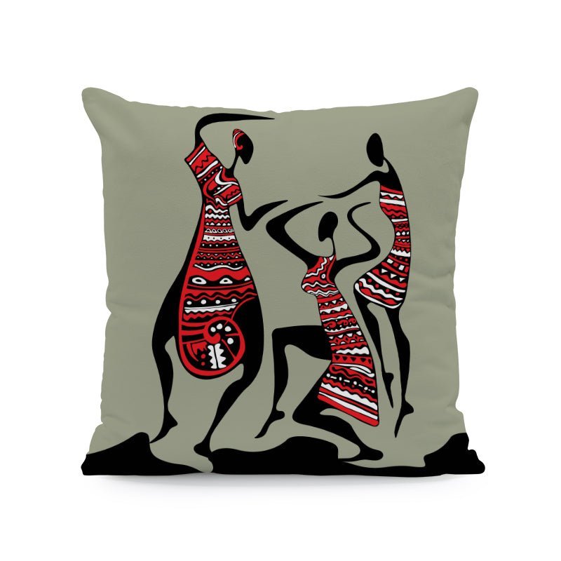Ethnic Style in Velvet Cushion Cover/45X45cm.