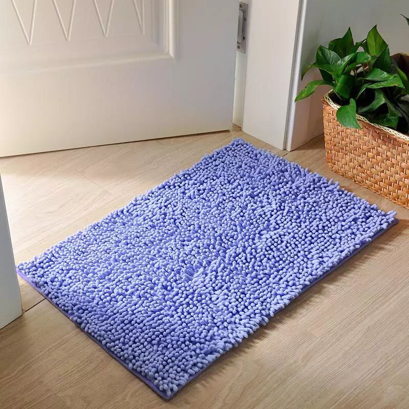 Luxury Chenille Bath Mat - Soft and Absorbent Bathroom Rug