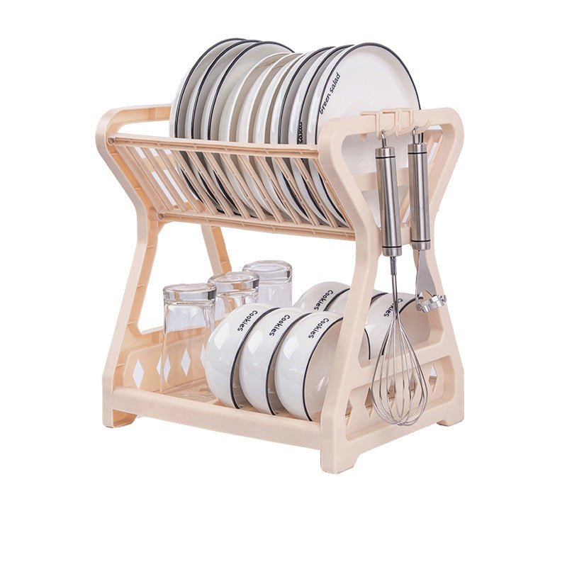 Plastic Organizer Storage Shelf Drainer