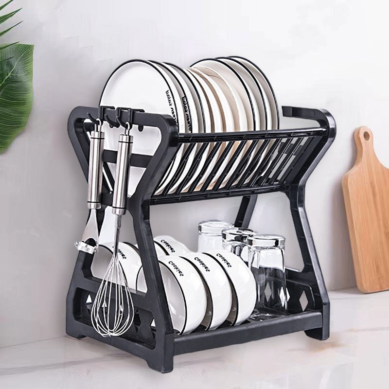 Plastic Organizer Storage Shelf Drainer