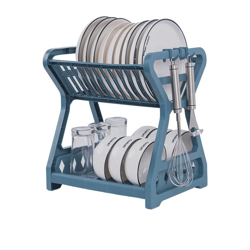 Plastic Organizer Storage Shelf Drainer