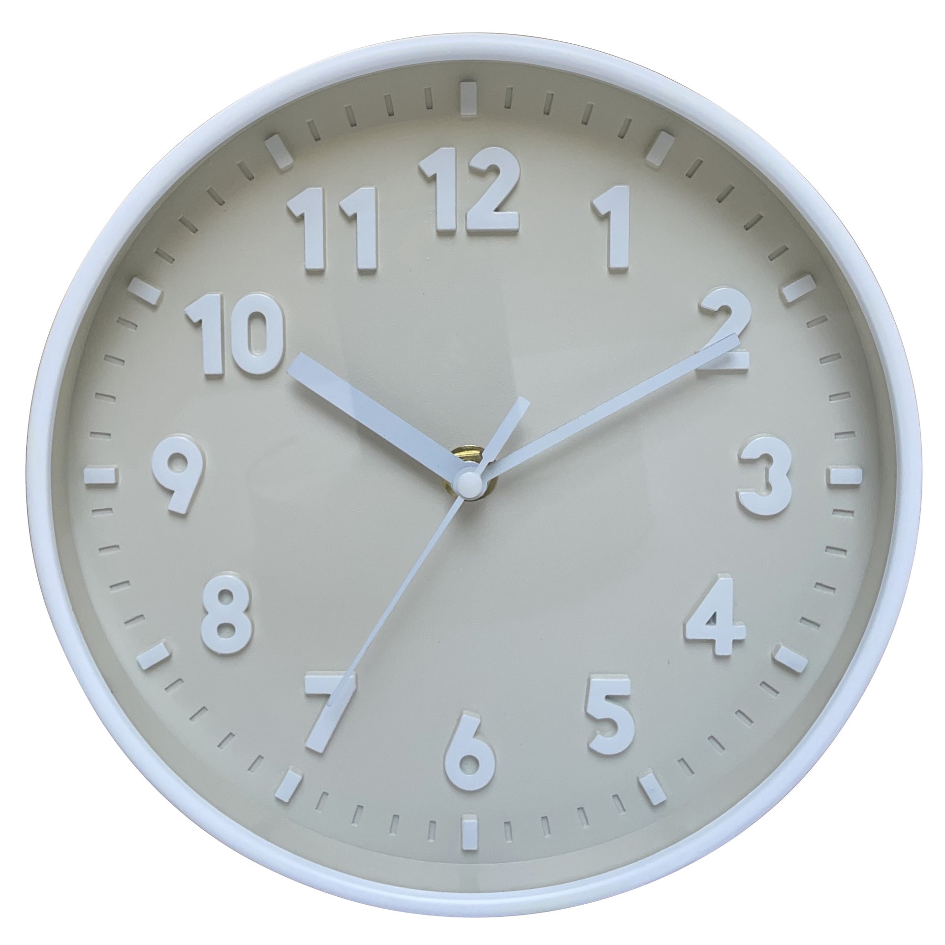Plastic Wall Clock with Nordic Movement Mechanism, 30 cm