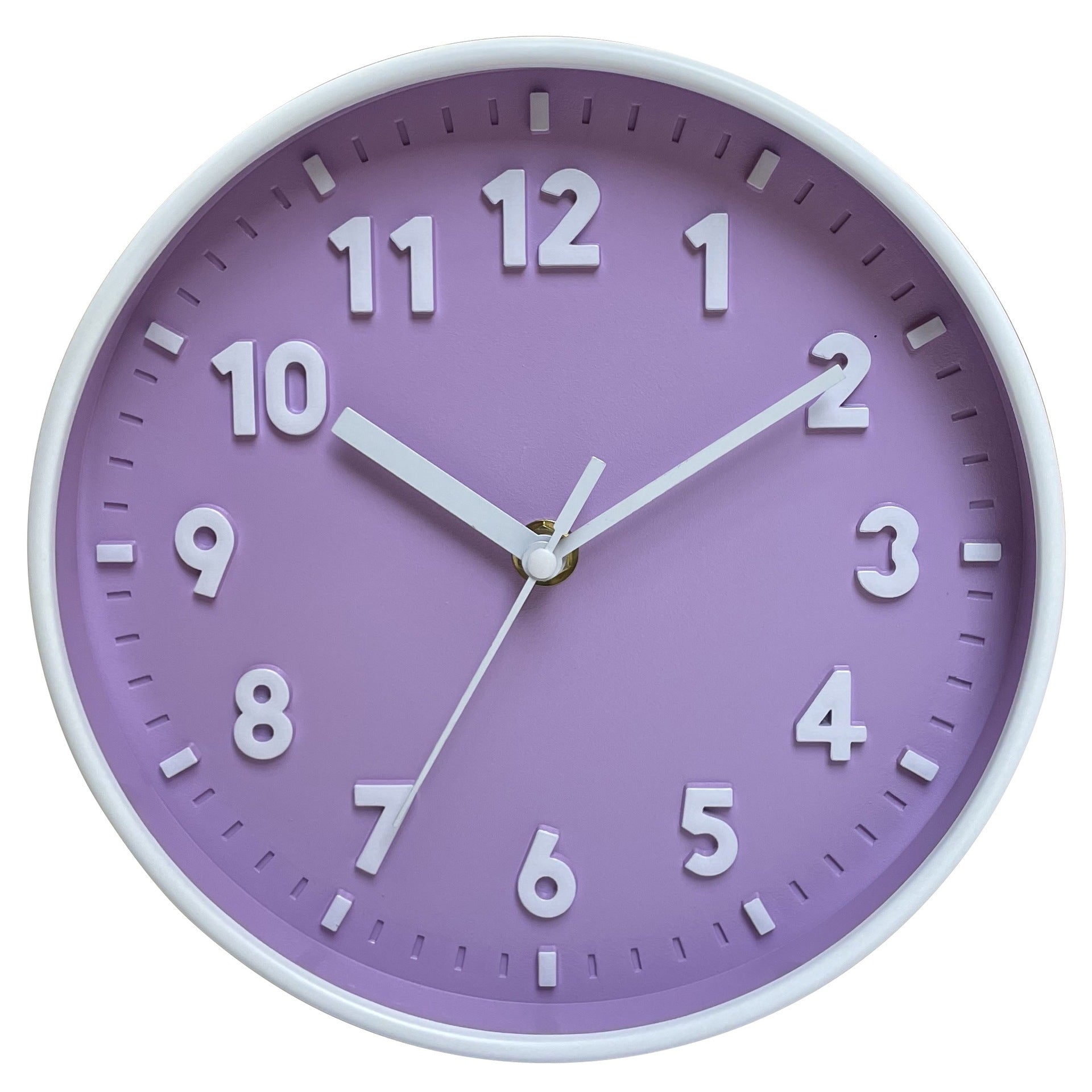 Plastic Wall Clock with Nordic Movement Mechanism, 30 cm
