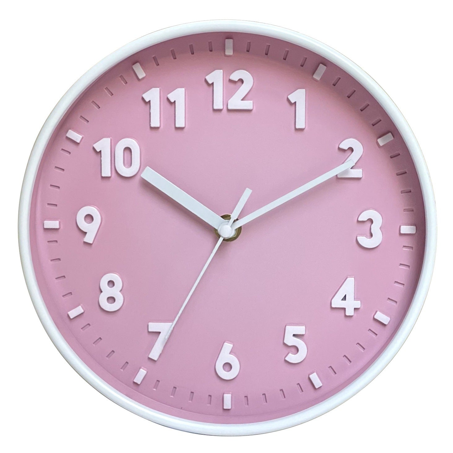 Plastic Wall Clock with Nordic Movement Mechanism, 30 cm