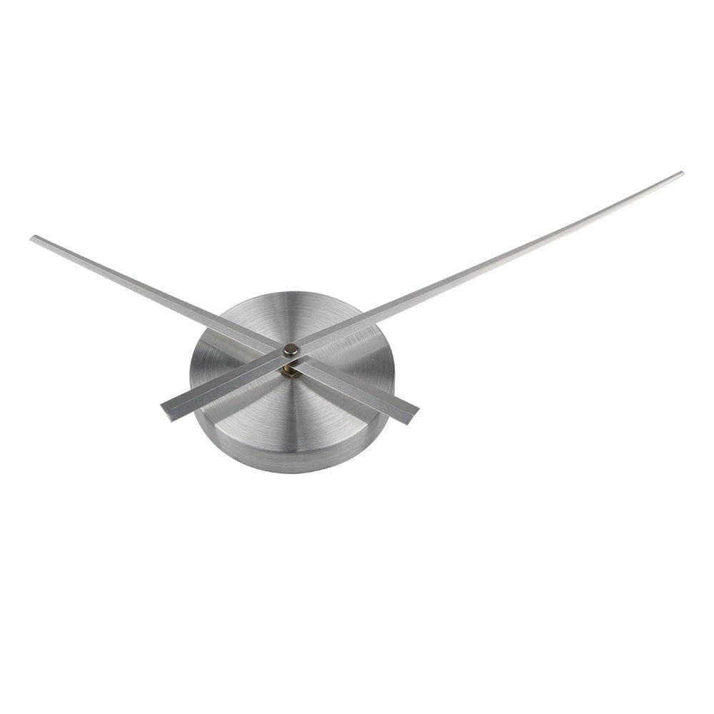 Wall sticker DIY 3D Acrylic Wall Clock Frameless Large Art Clock EVA Foam + Acrylic Mirror + Aluminium Quartz Movement.
